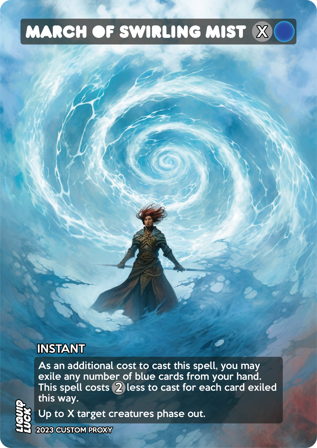 March of Swirling Mist MTG Proxy