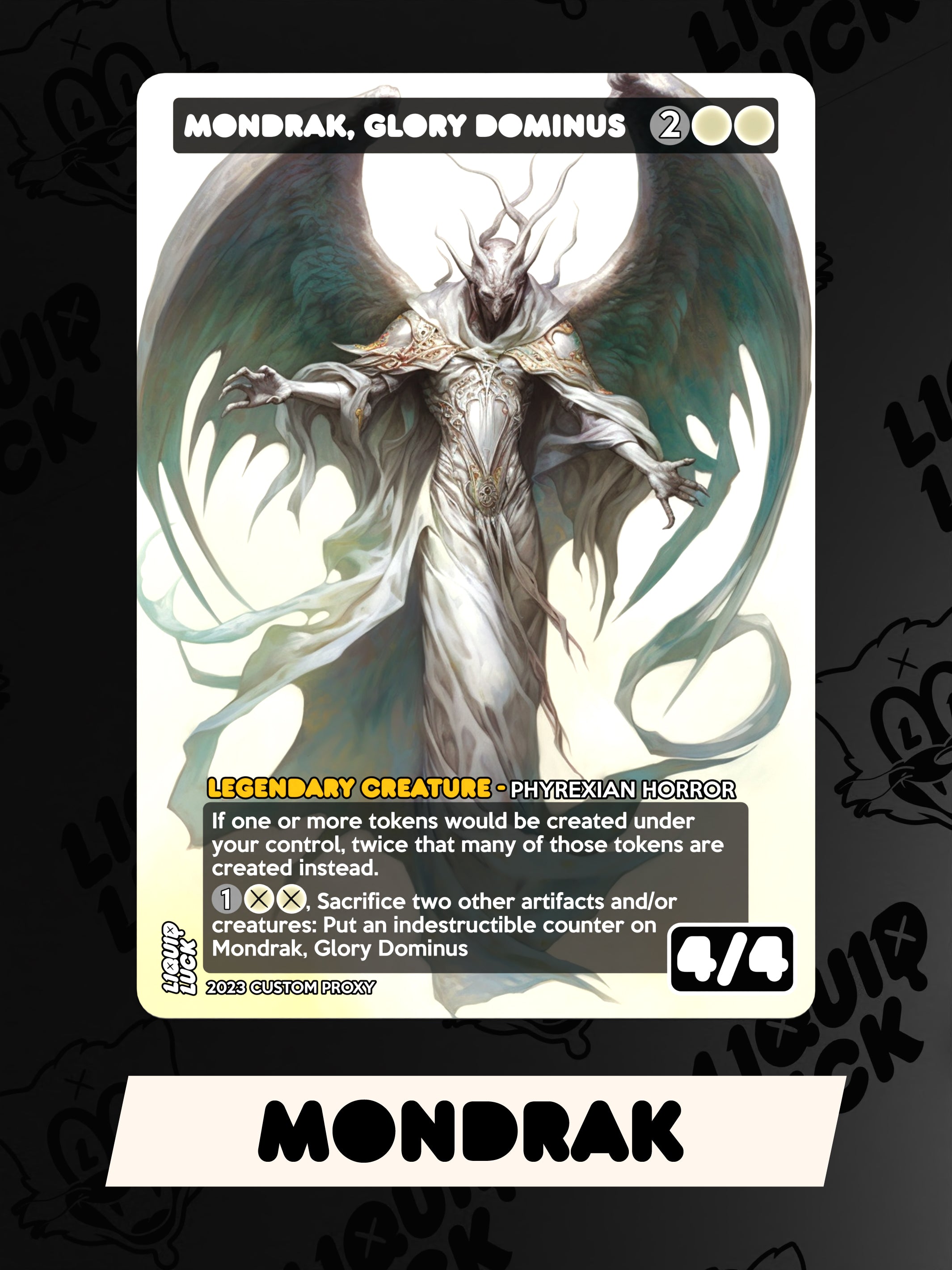 MTG moudrak, glory dominus + alternate version popular 299