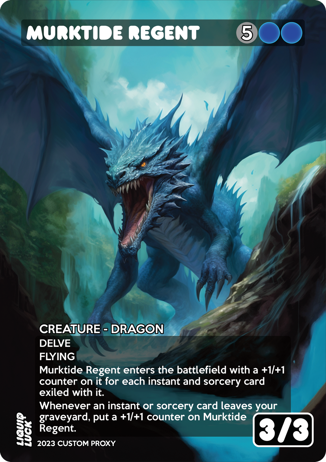 Murktide Regent MTG Proxy