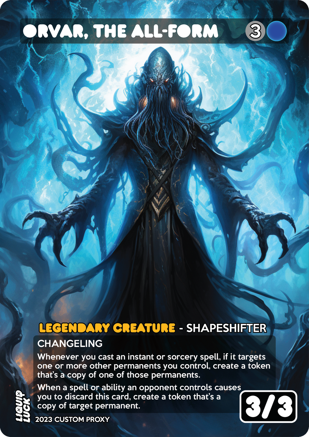 Orvar, the All-Form MTG Proxy