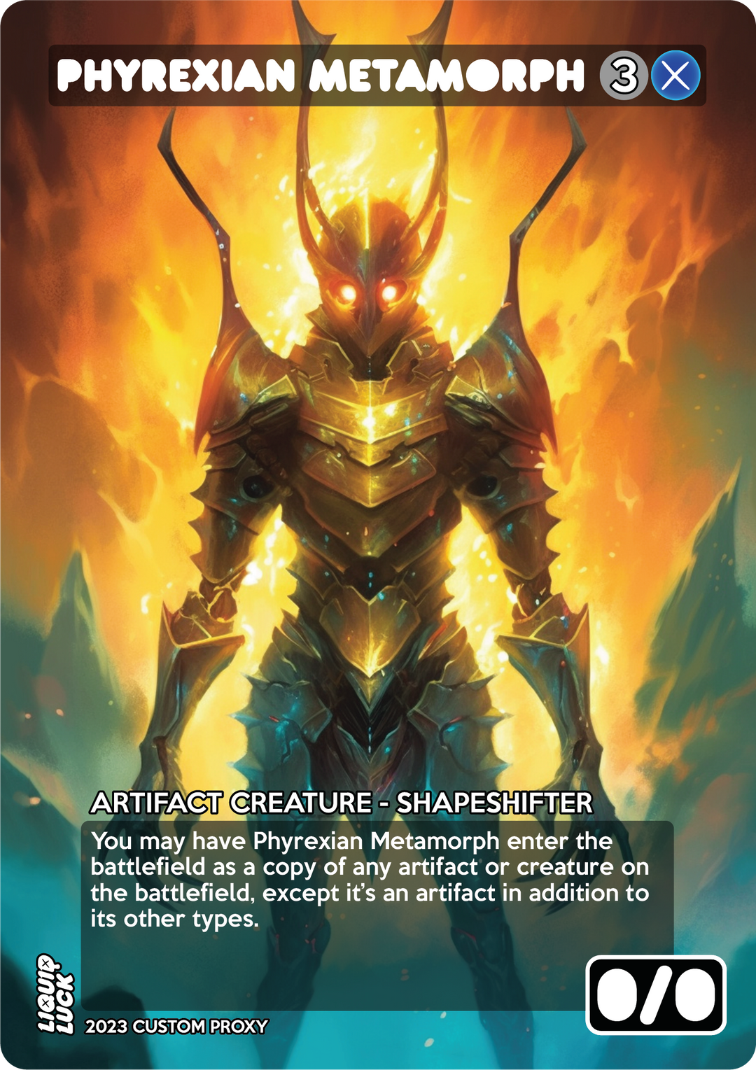 Phyrexian Metamorph MTG Proxy
