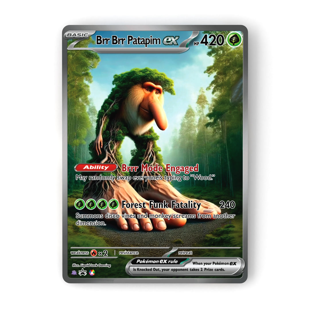 Italian Brainrot Pokemon Cards