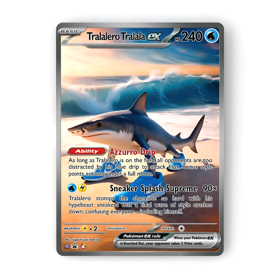 Italian Brainrot Pokemon Cards Liquid Luck Italian Brainrot Pokemon Cards Liquid Luck
