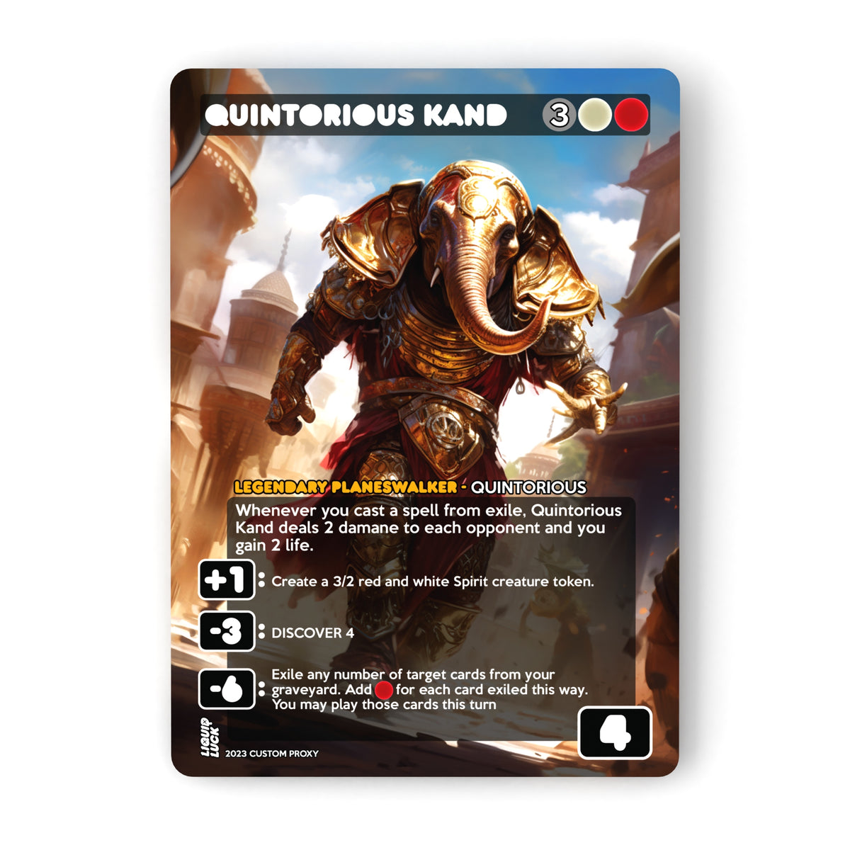 Quintorius Precon Quintorius Kand MTG Proxy – Liquid Luck