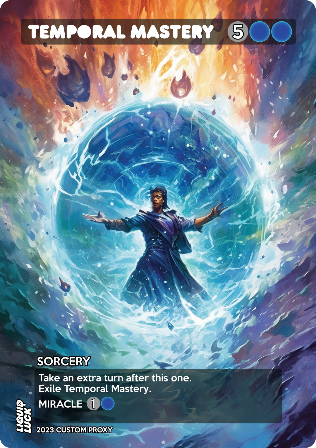 Temporal Mastery MTG Proxy