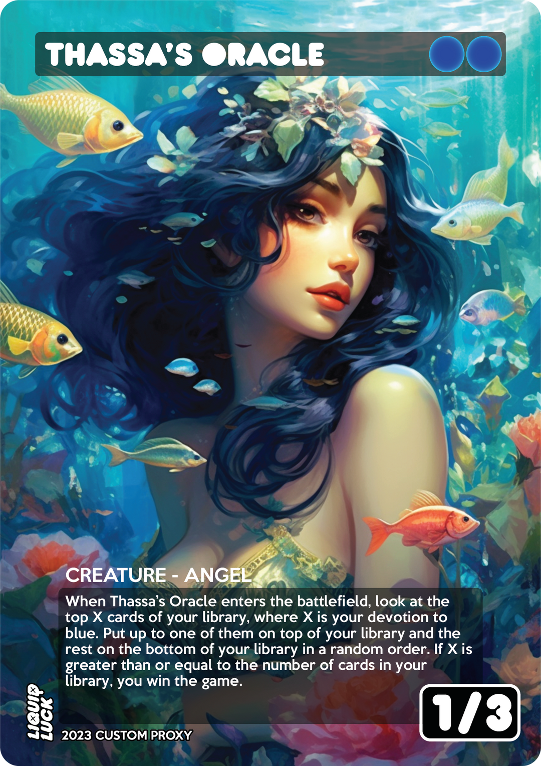 Thassa's Oracle MTG Proxy