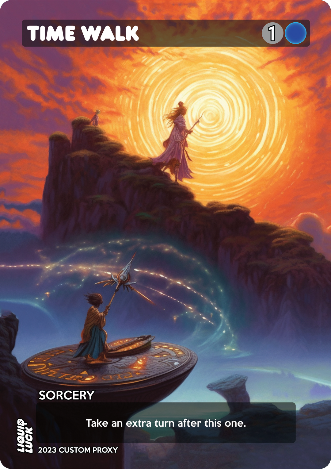 Time Walk MTG Proxy