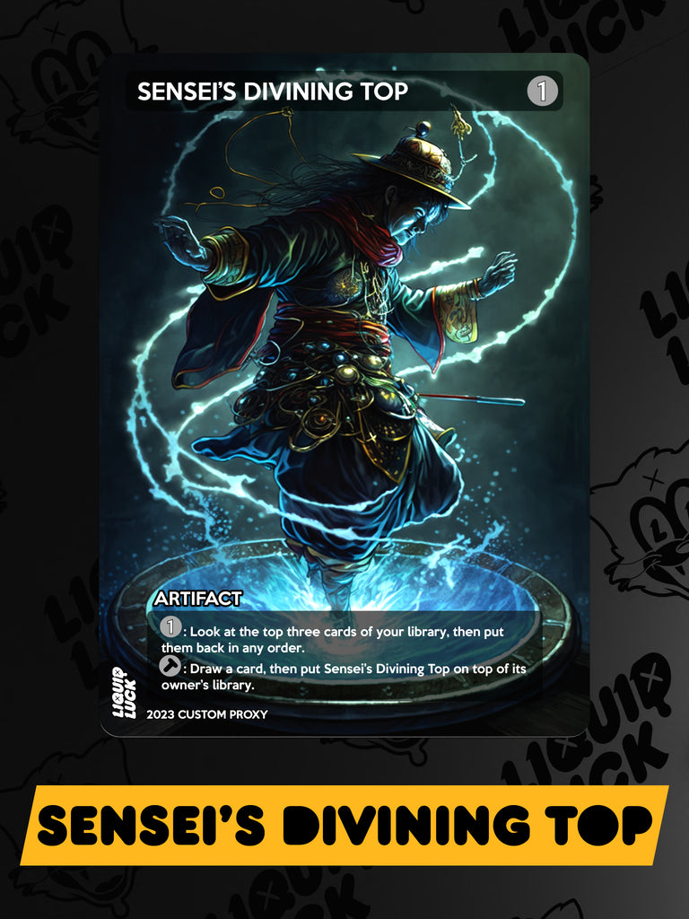 MTG Sensei's Divining Top 　英語版　４枚セット MTG Sensei's Divining Top 英語版 4枚セット マジック：ザ