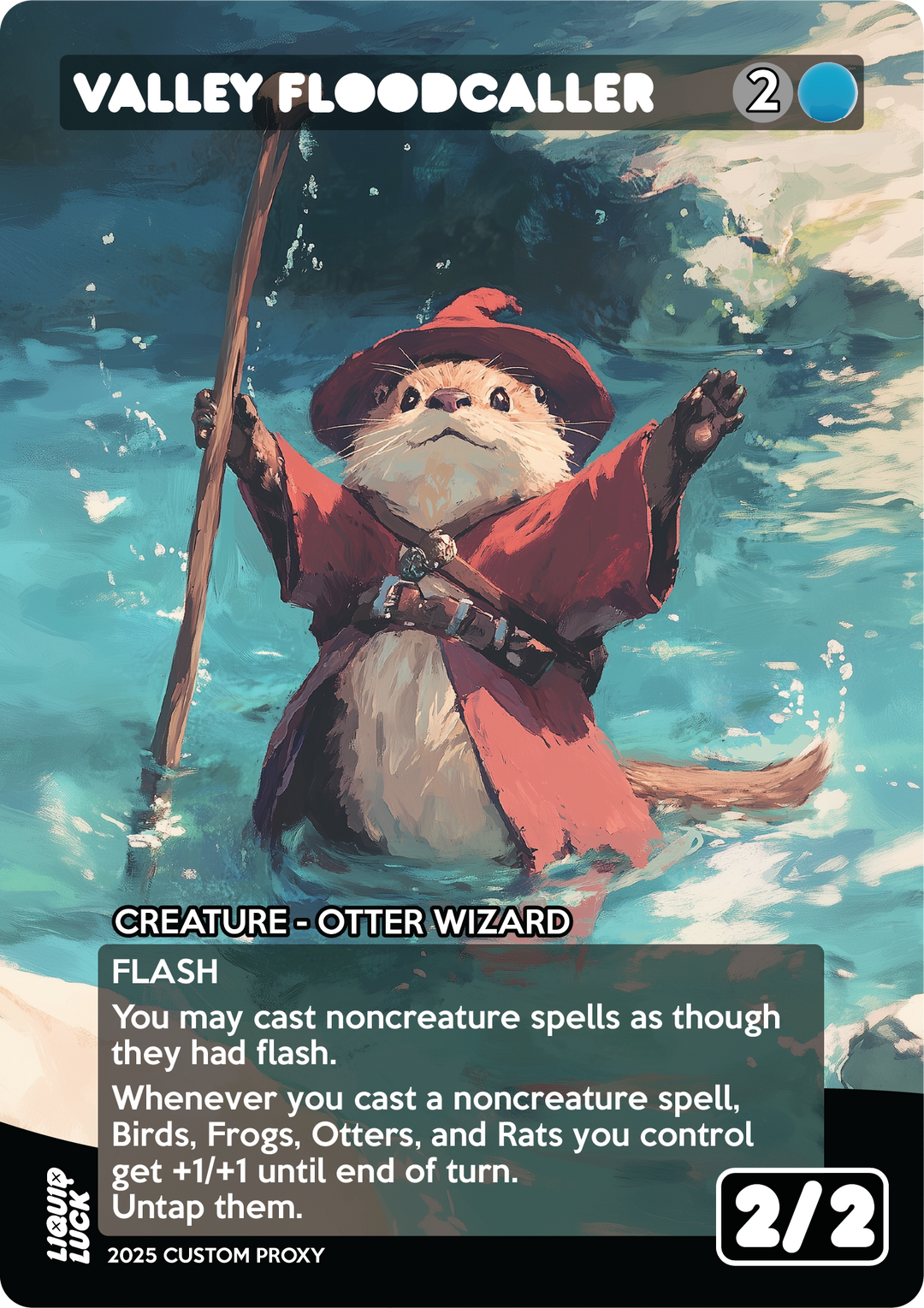 Valley Floodcaller MTG Proxy