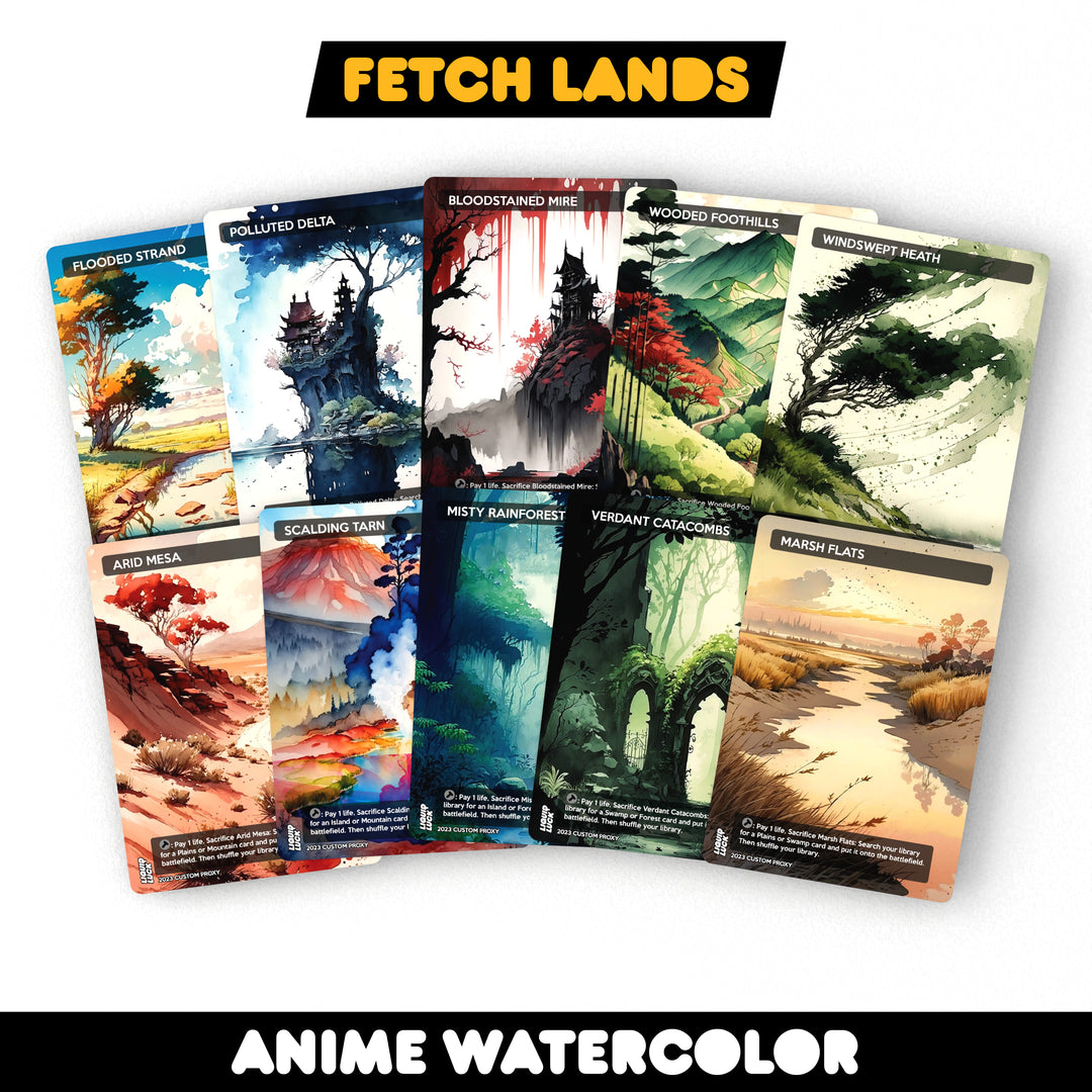 All 10 Fetch Lands Set