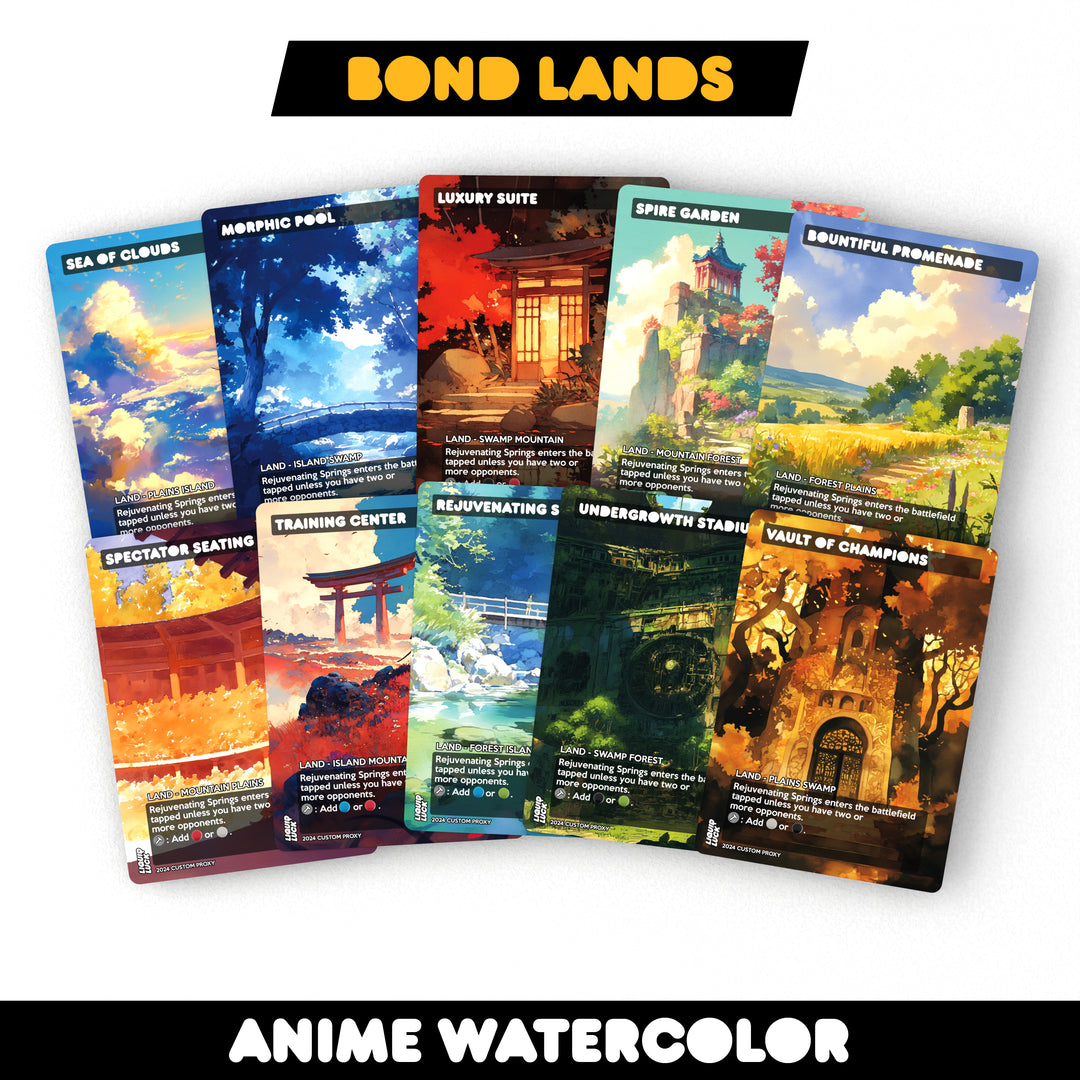 All 10 Bond Lands Set